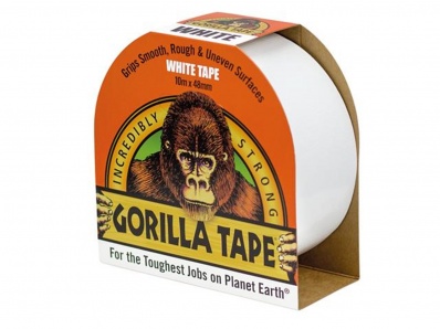 gorilla tape on car bumper