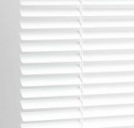 PVC Venetian Blind,Std Drop,White-90cm