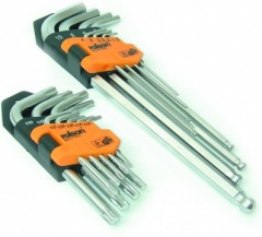 Rolson Tools Ltd 18pc Ball Ended Hex Key 40389