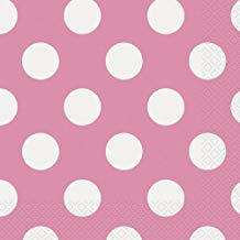 16 HOT PINK DOTS LUNCH NAPS