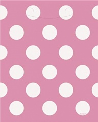 8 HOT PINK DOTS LOOTBAGS