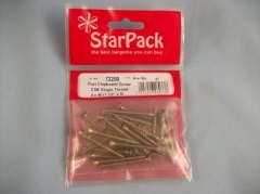 Star Pack Screw Dbl Csk Head Single Thread Yzp 4.0 X 40(72200)