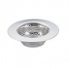 Bath Strainers - 41-57mm White Pk2