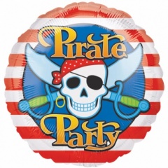 Pirate Party - Metallic Foil Balloon