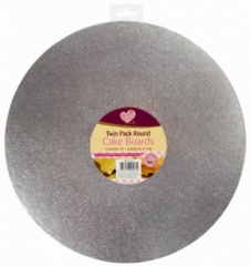 Queen Of Cakes 151 ROUND CAKE BOARDS 10'' x 2mm (QC1132)