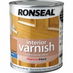 Ronseal  Interior Varnish Satin Pearwood 250ml