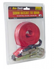 Amtech 50mm x 6.7M Ratchet Tie Down S0801