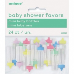 24  Mini Baby Bottles - Assorted