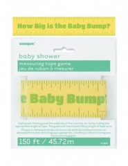 Baby Shower Measuring Tape Game