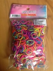 Loom Bands - Two Layer Colour Pk600