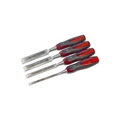 Amtech 4pc Go Thru Wood Chisel Set - CR-V E0705