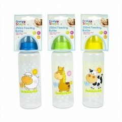 Baby Bottle 250ml 3 Assorted