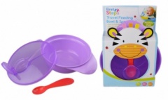 Feeding Bowl With Lid & Spoon