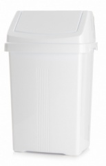 Wham Casa 8L Swing Bin Ice White