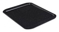 Prestige Stone Quartz - Black with Cream Speckle - 30cm Square Baking Sheet (58948)