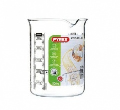 Pyrex Kitchen Beaker Labware 500ml (ARCLABBK50)