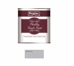 Rustins Chalky Finish Paint 250ml - Georgian Grey