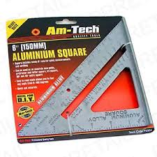 Amtech 6'' Aluminium Square P3396