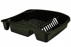 WHITEFURZE DISHDRAINER BLACK LARGE