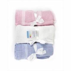 Cellular Cotton Blanket 100x1