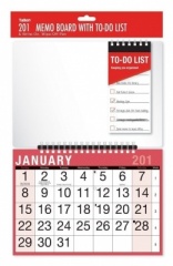 Month to view planner with pen and to-do list