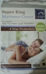 Knight Super King Mattress Cover - 71x79 Inch (180x200cm)