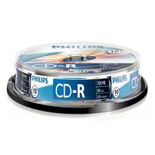 Philips CR7D5NB10 04734 CD-R 80Min 700MB 52x 10SP