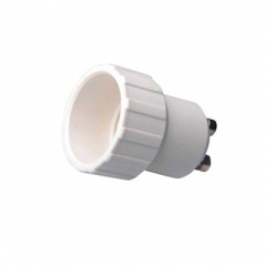 GU10 - E14 White Adaptor