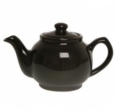 P&K BLACK 6CUP TEAPOT