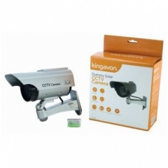 Kingavon Dummy Solar CCTV Camera