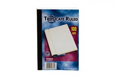 Pukka Pads Triplicate Book, 216 x 130mm (Plain Ruled) (6905-FRM) - SINGLE PRICE