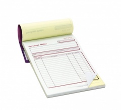 Pukka-Pads Purchase Order Duplicate Book 137 x 203mm (DCU5832) - SINGLE PRICE