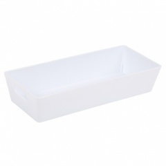 Studio Basket 25x11cm Rectangular 2.01 Ice White