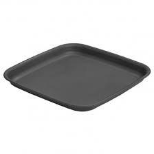 Wham Vista 34.5cm Square Tray Graphite