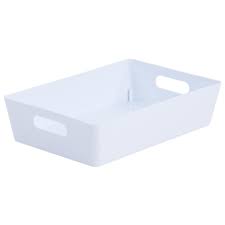 Studio Basket 25.5x17x6cm Rectangular 4.01  Ice White