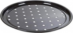 WhamCook Enamel 30cm (12'') Pizza Tray Speckled Black