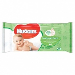 Huggies Wipes Natural  56s PK10