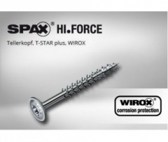 Spax Washer-head T-star Timber Construction - Wirox - Retail Packs  W-HEAD WIROX 6.0X160 Pk20