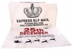 40X53CM ELF MAIL SACK