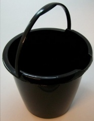 WHITEFURZE BUDGET BUCKET 10 LITRE BLACK