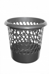 WHITEFURZE WASTE PAPER BASKET SILVER