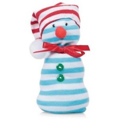 TOBAR CHRISTMAS SOCK SNOWMAN