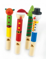 Wooden Christmas Whistle