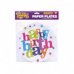 Birthday Plates 12pk