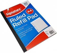 OTL A4 Ruled Refill Pad 100 Sheets