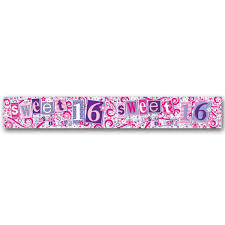 Simon Elvin Sweet 16 (Holo) Wall Banners