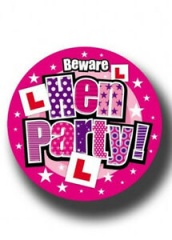 Simon Elvin Hen Party Jumbo Badges