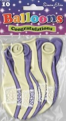 Simon Elvin Congratulations Printed Balloons