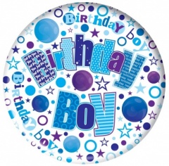 Simon Elvin Birthday Boy Small Round Badges