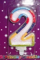 Simon Elvin Number 2 Number Candles